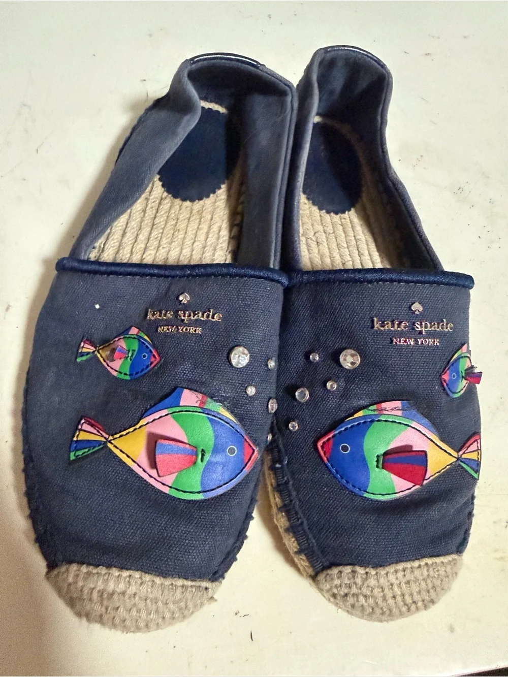 Kate spades espadrille Slip-on Shoes size 6.5